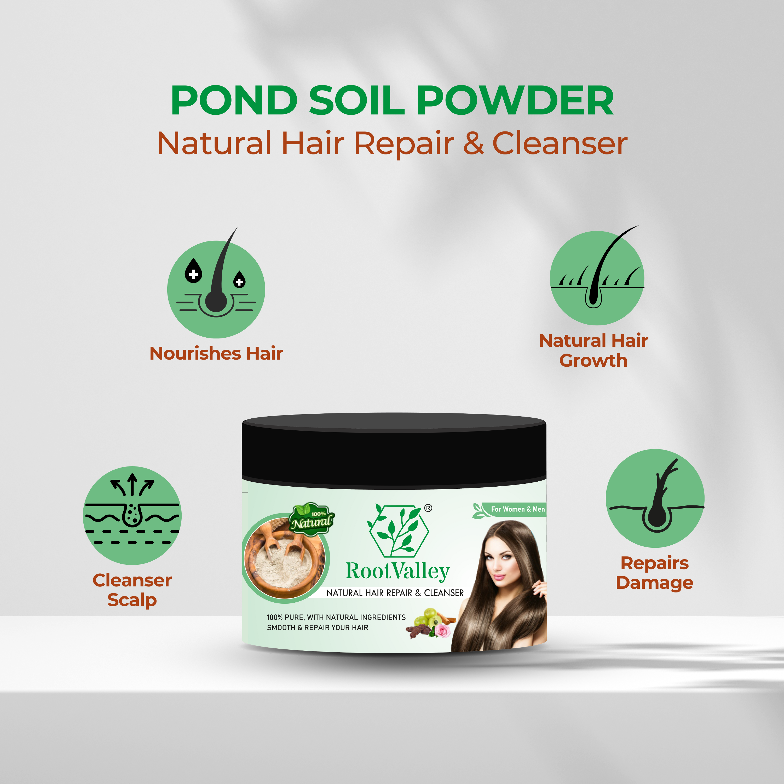 Natural Hair Repair and Cleansing Solution