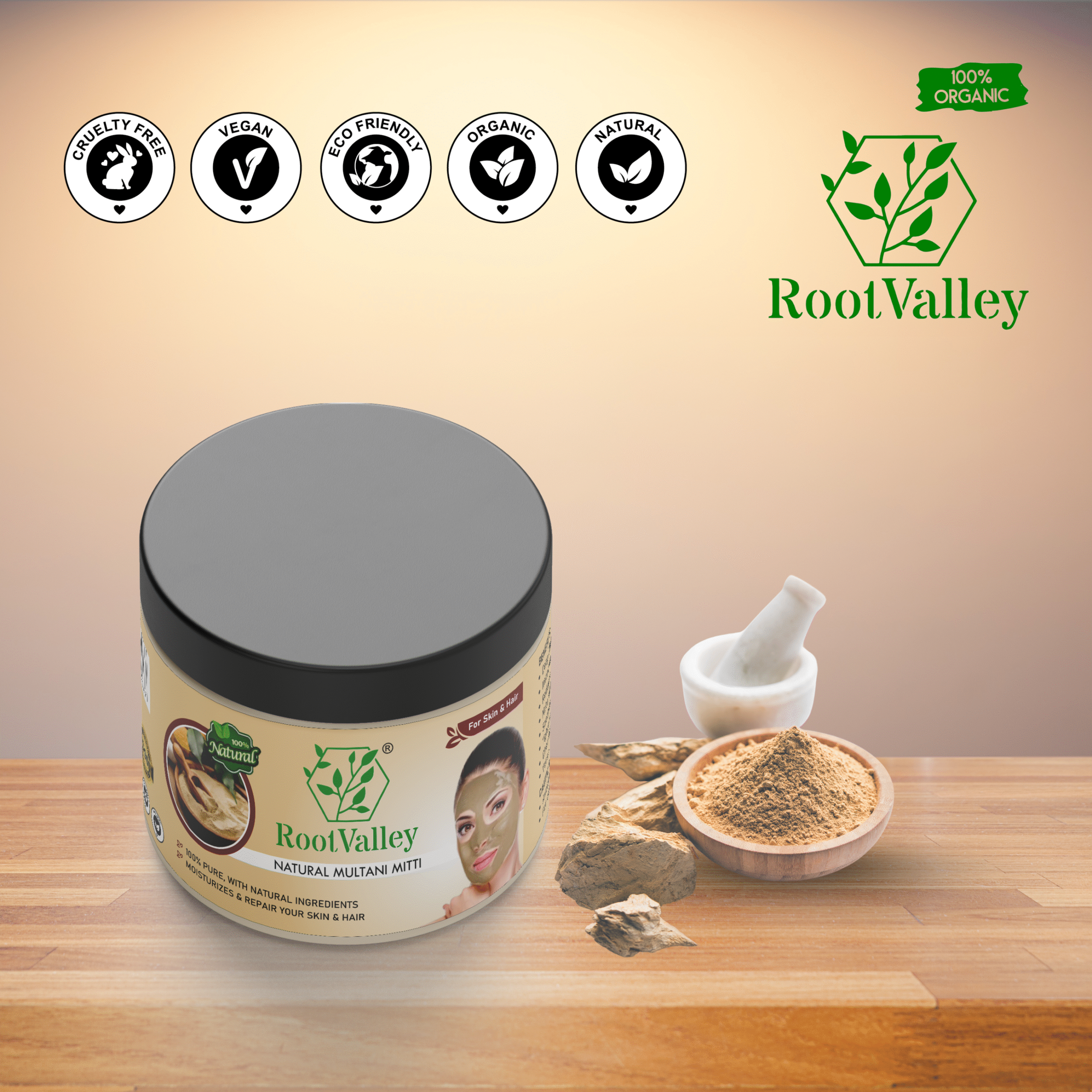 Fuller’s Earth Powder – Natural Multani Mitti - Image 4